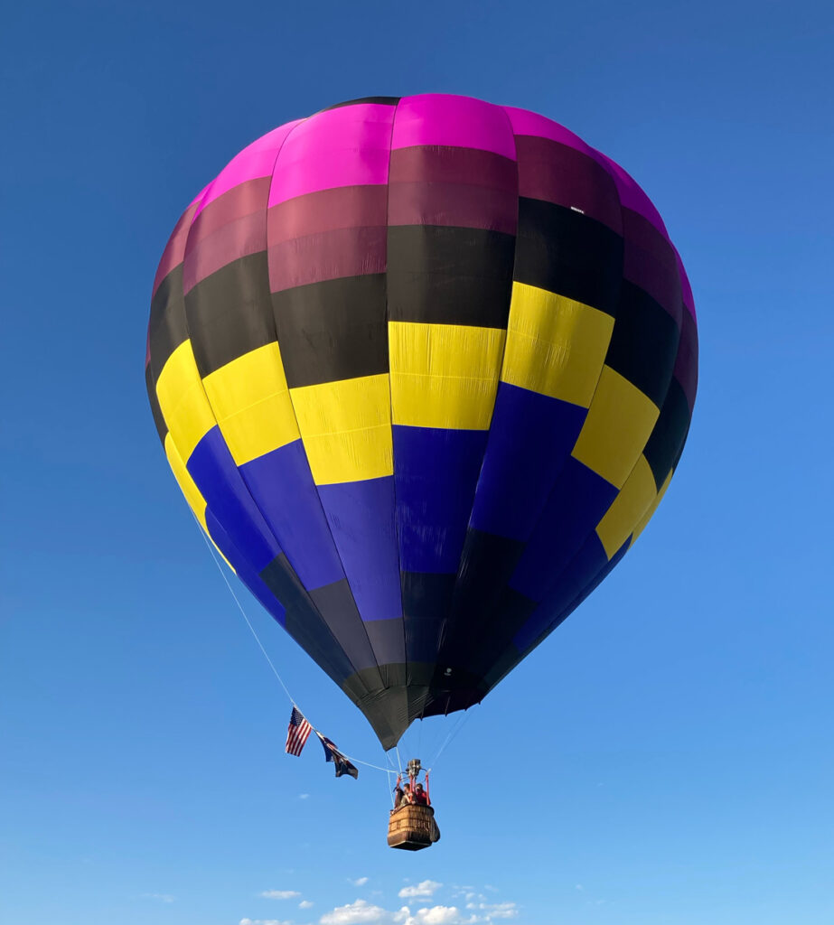 Calico Rose Balloon - Colorado